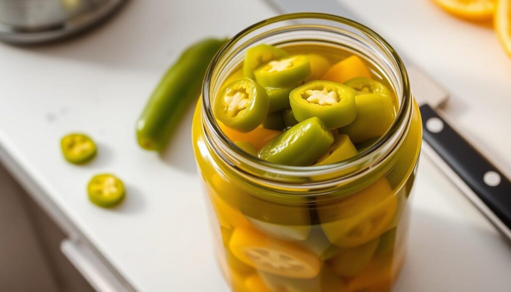 refrigerator pickled pepperoncini peppers refrigerator pickled pepperoncini peppers