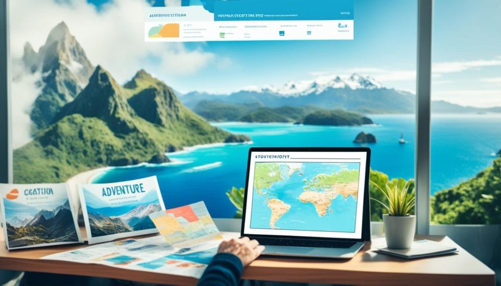 travel guides optimal way to find a vacation spot Work Flow When Searching For Place To Travel