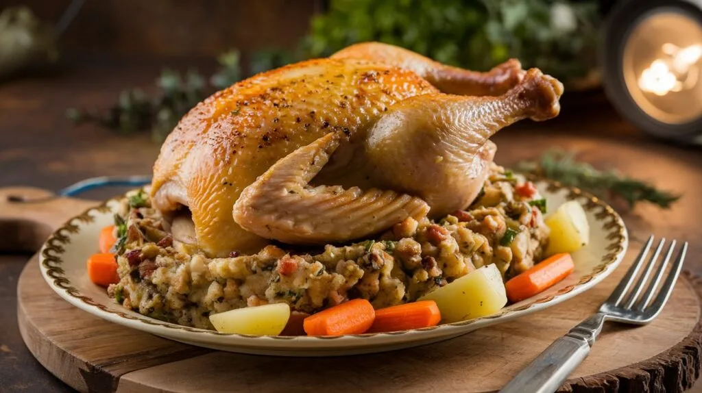 Classic Southern Chicken and Cornbread Dressing