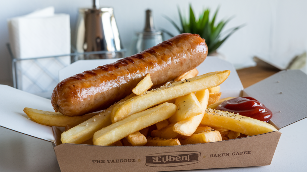Sausage and Chips