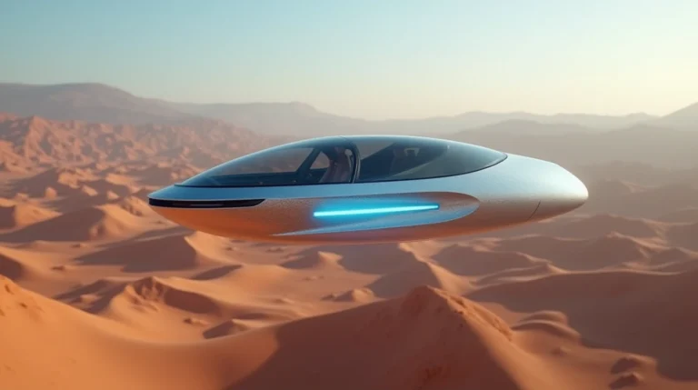 Moroccan Hydrogen Flying Car