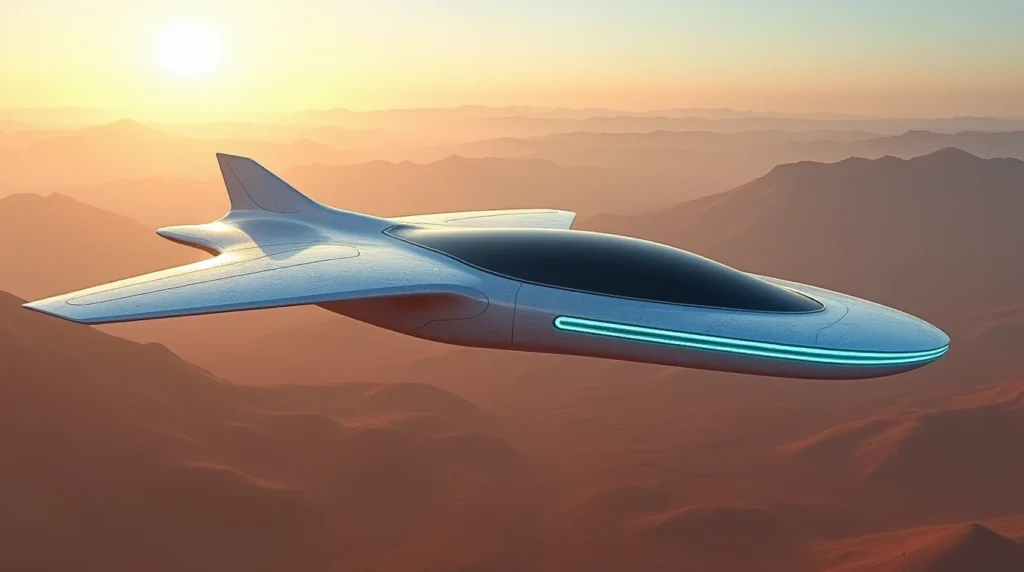 Moroccan Hydrogen Flying Car