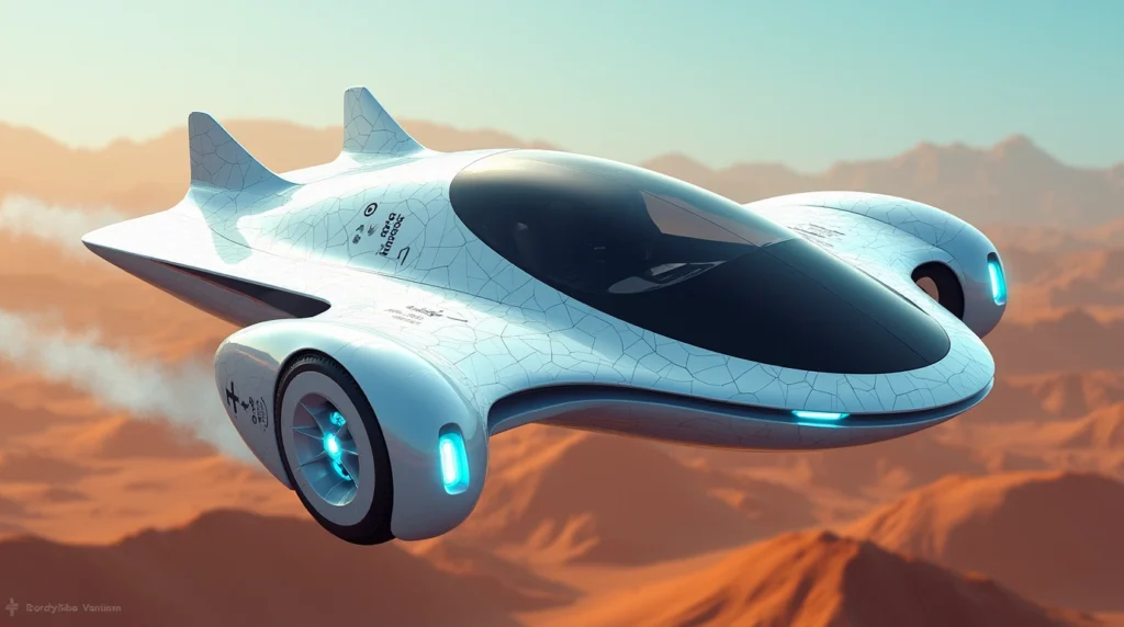 Moroccan Hydrogen Flying Car