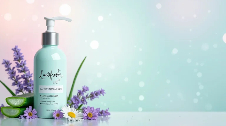 Natural lactic acid intimate gel for women