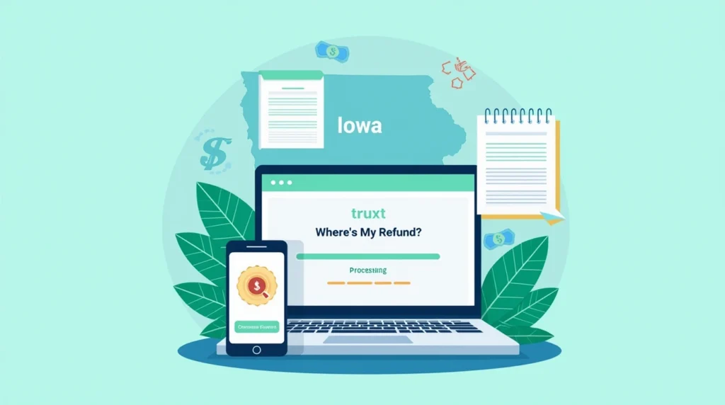 iowa where's my refund